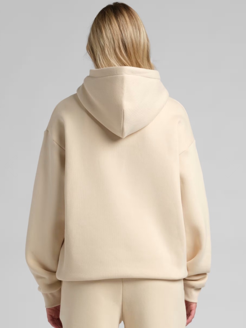 Comfrt Signature Oversized Hoodie Bone Large Unisex NWT Heavyweight Pullover - Picture 15 of 15